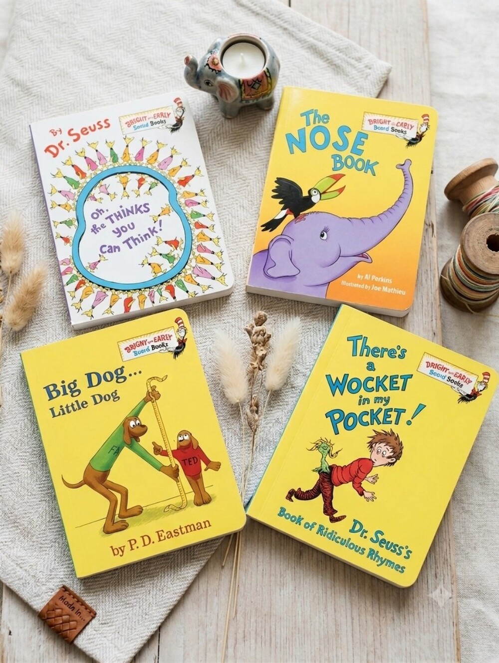 Dr. Seuss Childrens Book , Set Of 4